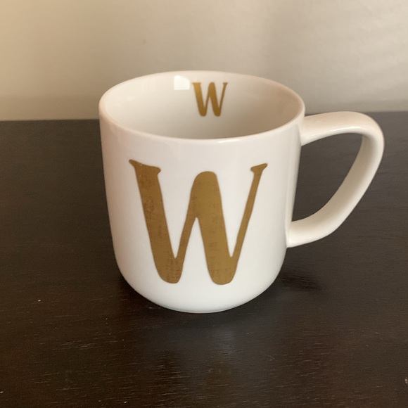 C.R. Gibson ''W'' Monogram Coffee Mug - Picture 1 of 6